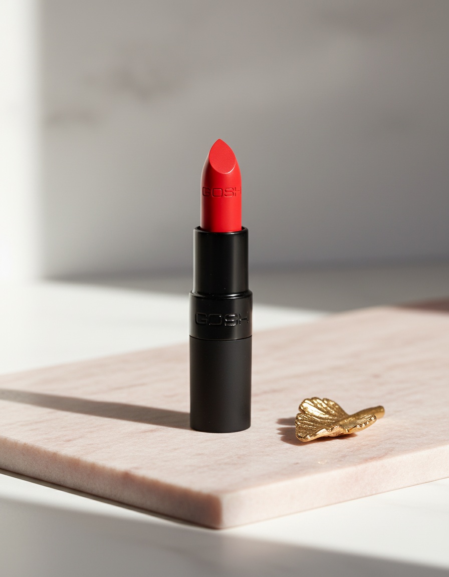 Gosh VELVET TOUCH lipstick #005-matt classic red