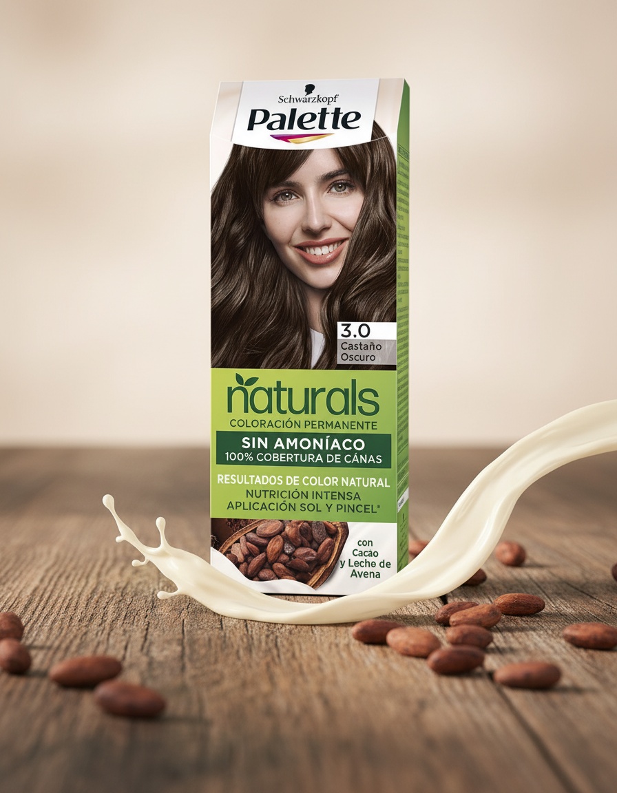 PALETTE NATURAL dye #3.0-dark brown 1 u - Afbeelding 2