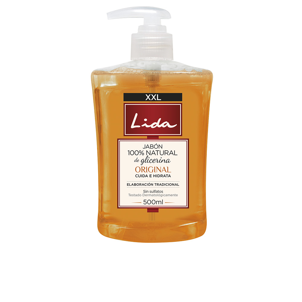 Lida JABÓN 100% NATURAL manos glicerina 500 ml
