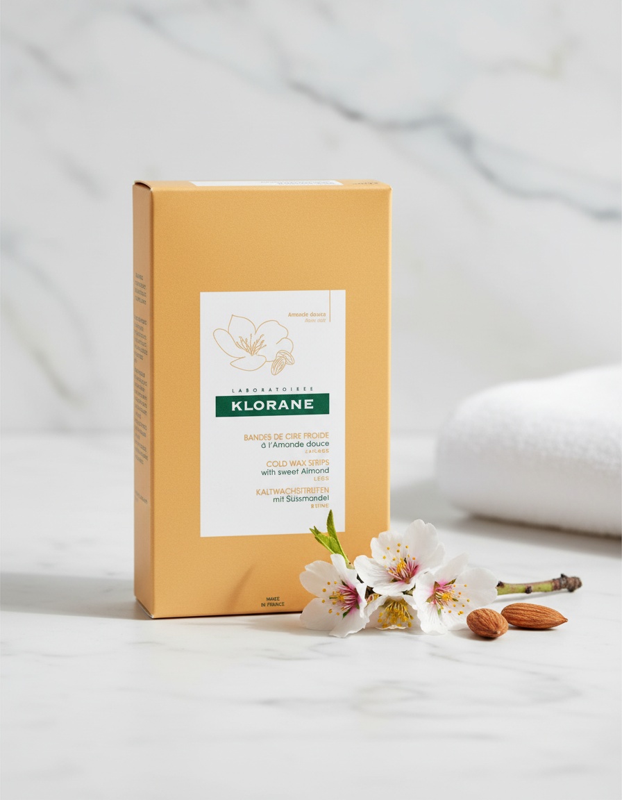 Klorane A LA ALMOND DULCE wax strips 6 units - Afbeelding 2