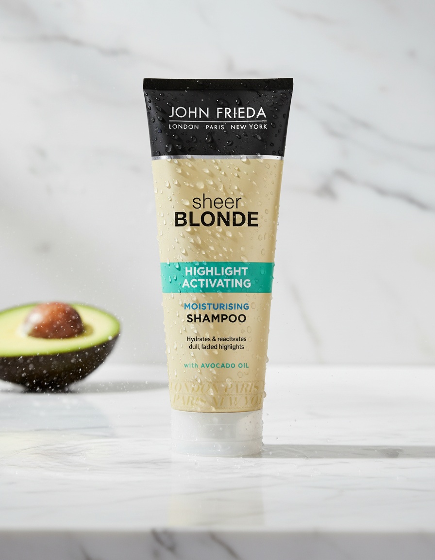 John Frieda SHEER BLONDE moisturizing shampoo for blonde hair 250 ml - Afbeelding 2