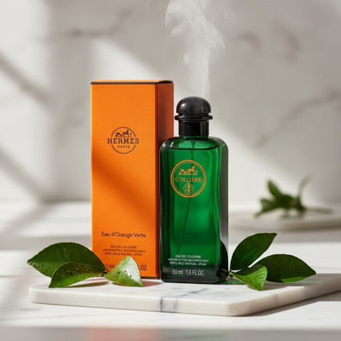 HermÈs EAU D'ORANGE VERTE eau de cologne refillable spray 50 ml - Afbeelding 2