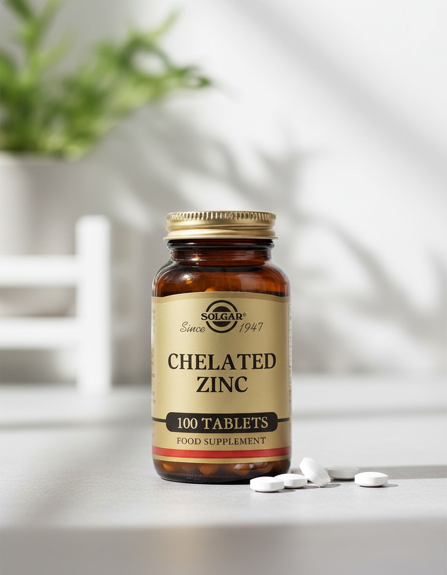 Solgar CHELATED ZINC tablets 100 u - Afbeelding 2