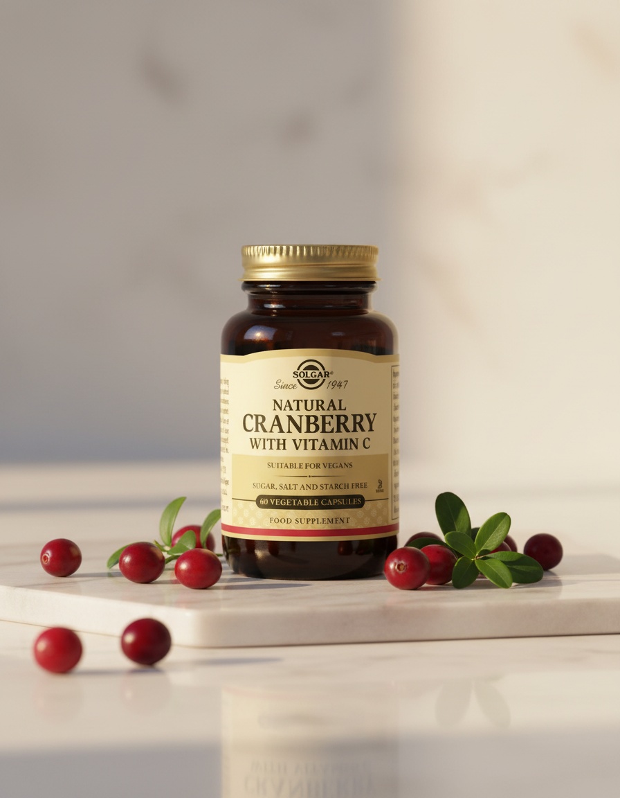 Solgar RED BLUEBERRY Vaccinium macrocarpon vegetable capsules 60 u - Afbeelding 2