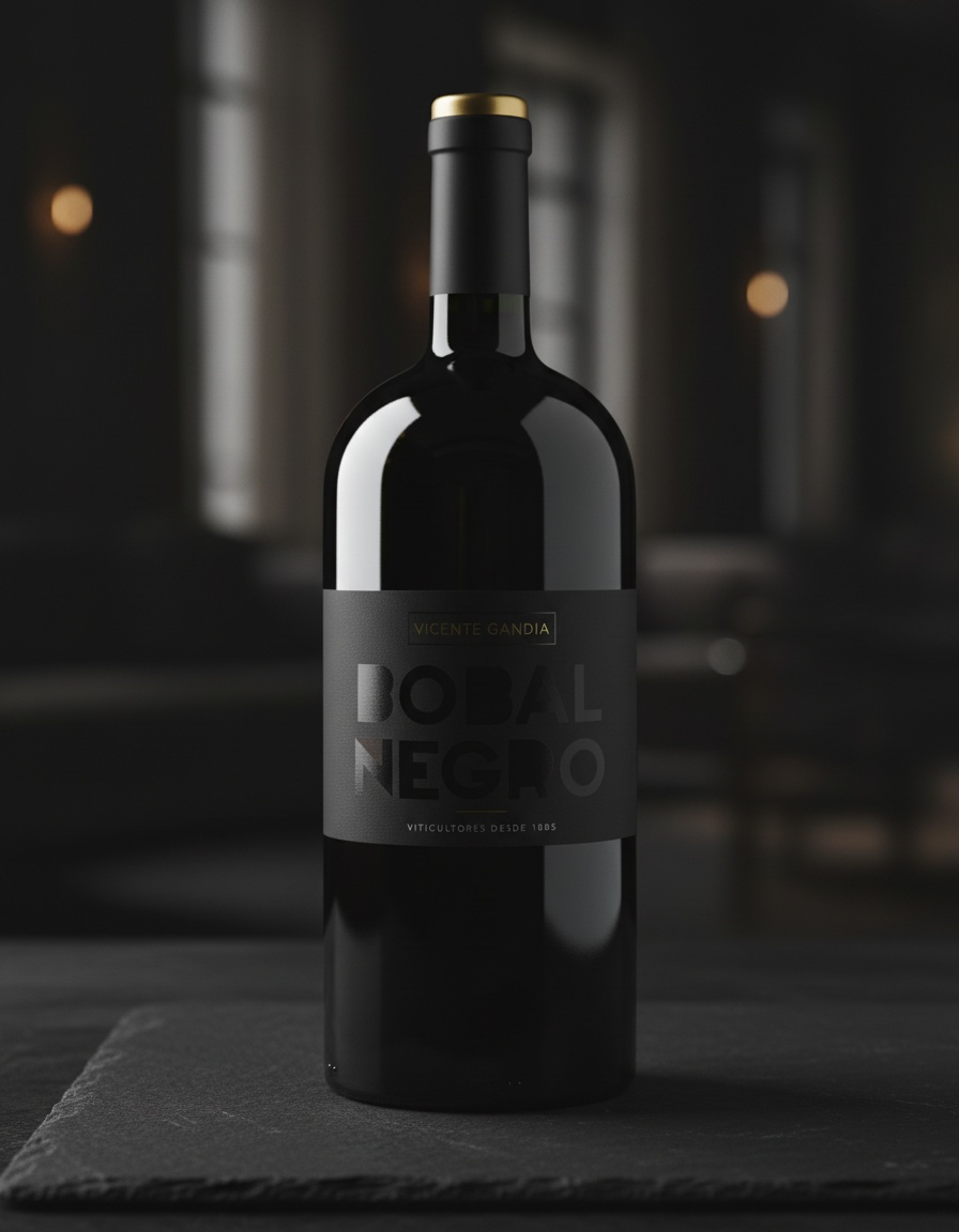 Bodegas Vicente GandÍa VICENTE GANDÍA BOBAL NEGRO red wine 6 bottles - Afbeelding 2