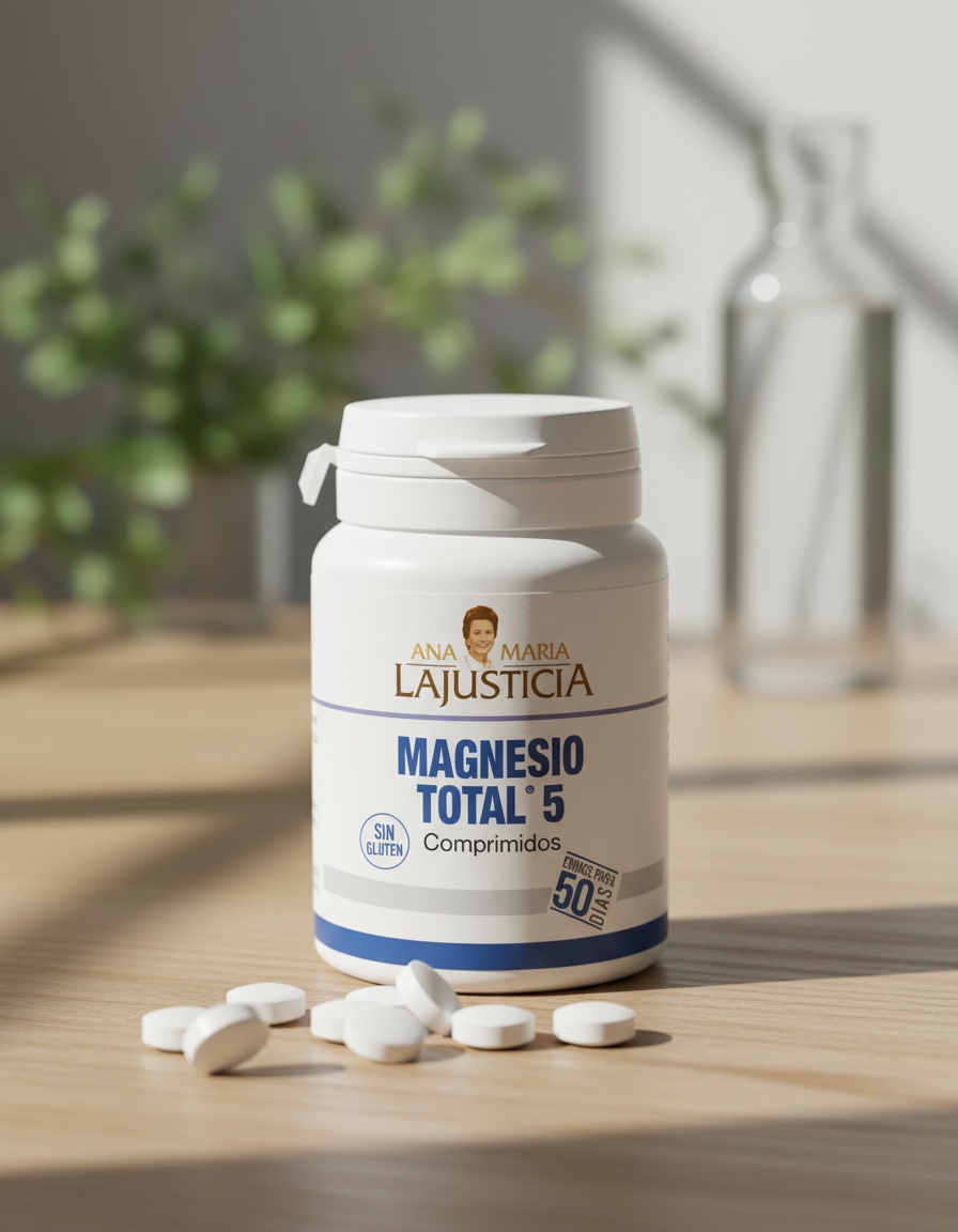 Ana MarÍa Lajusticia MAGNESIO TOTAL 5 100 comprimidos - Afbeelding 2