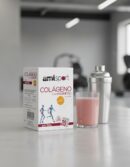 Amlsport COLÁGENO CON MAGNESIO + VIT.C sabor fresa 20 sticks