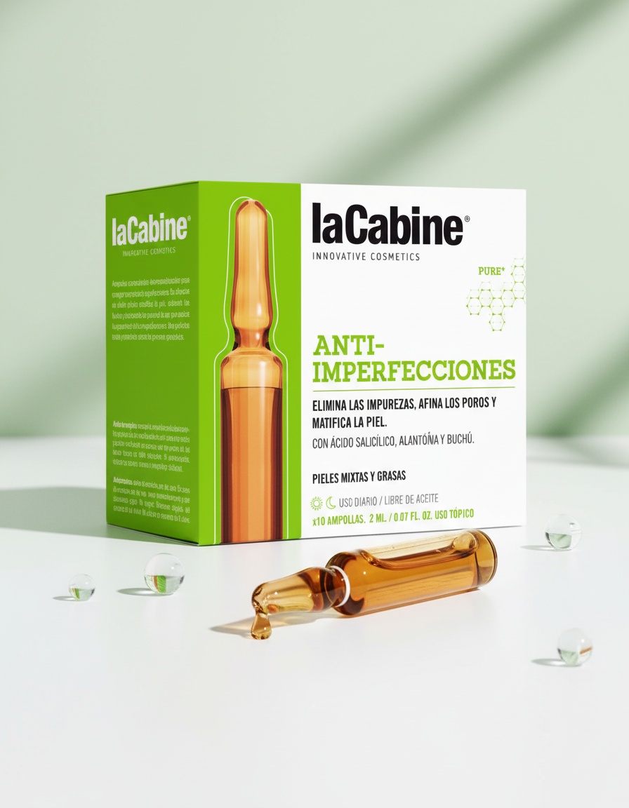 La Cabine AMPOLLAS ANTI-IMPERFECCIONES 10 x 2 ml - Afbeelding 2