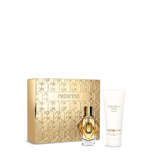 Paco Rabanne Million Gold for Her Geschenkset 50ml EDP + 100ml Body Lotion