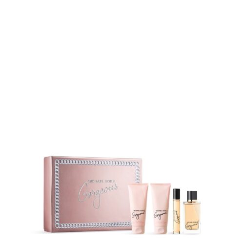 Michael Kors Gorgeous! Geschenkset 100ml EDP + 100ml Body Lotion + 100ml Douchegel + 10ml EDP