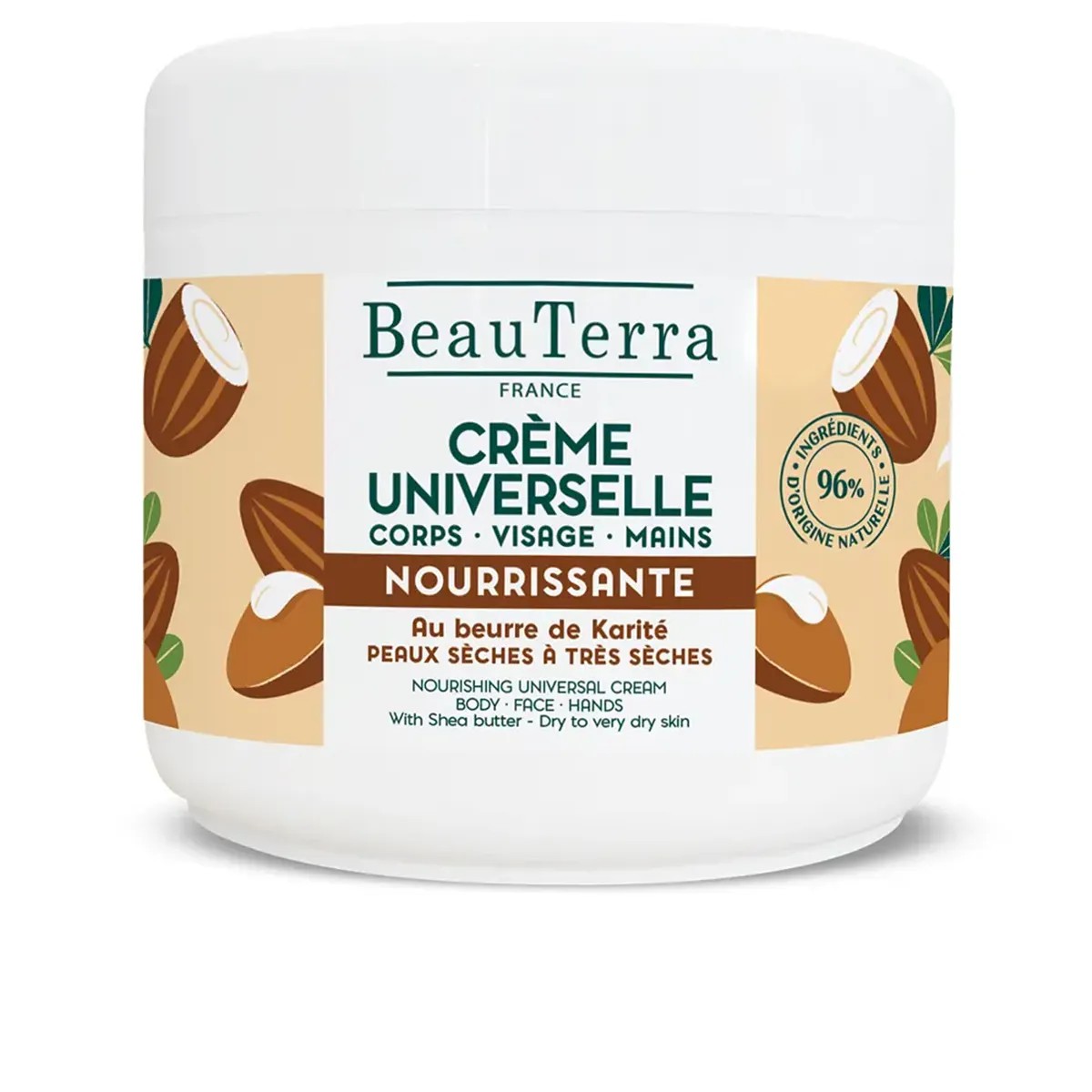 Beauterra NOURISHING universal cream 400 ml