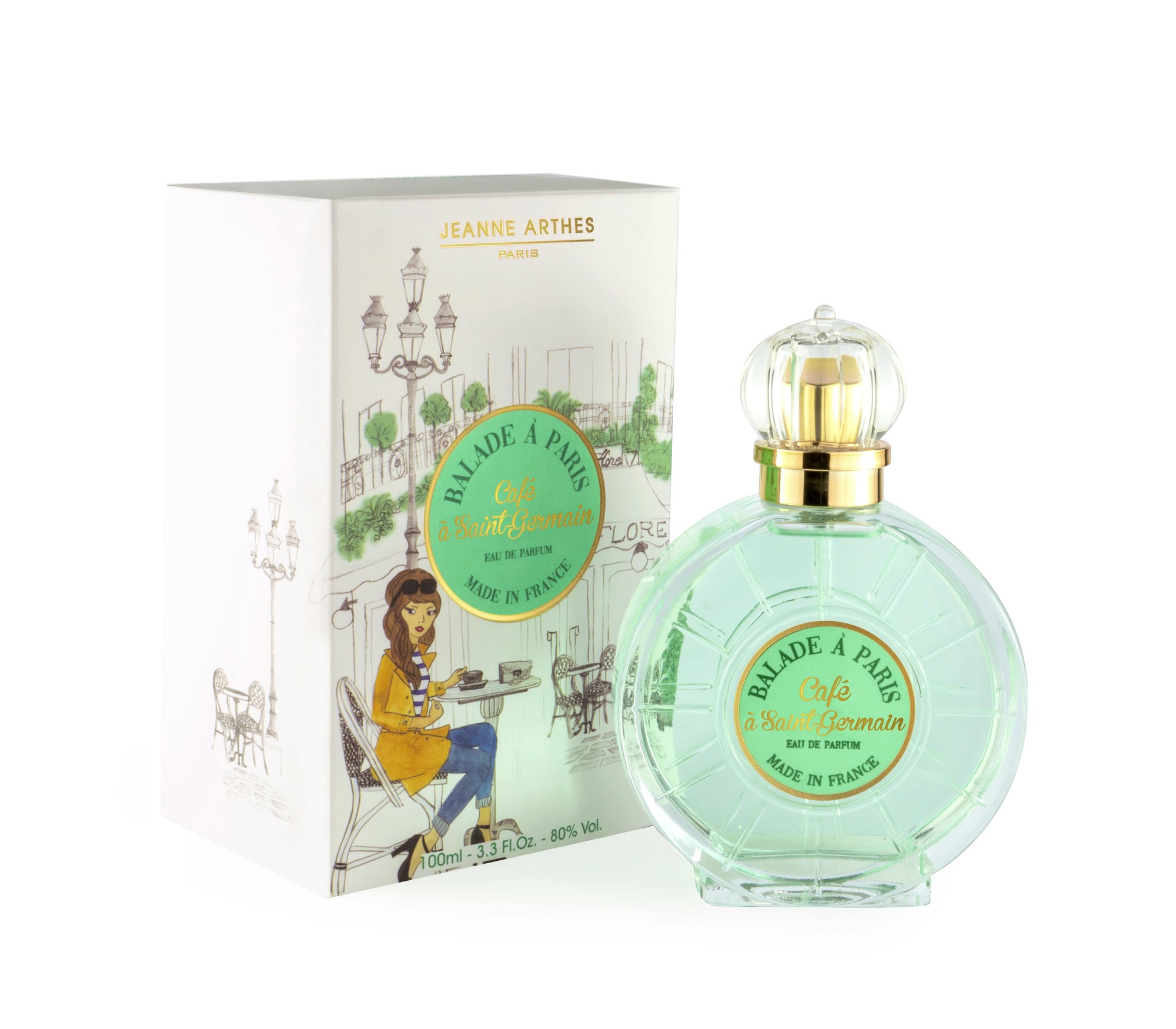 Jeanne Arthes Balade à Paris Café à Saint-Germain Eau De Parfum 100ml Spray