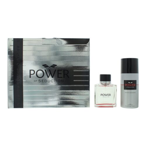 Antonio Banderas Power of Seduction Geschenkset 100ml EDT + 150ml Deodorant Spray