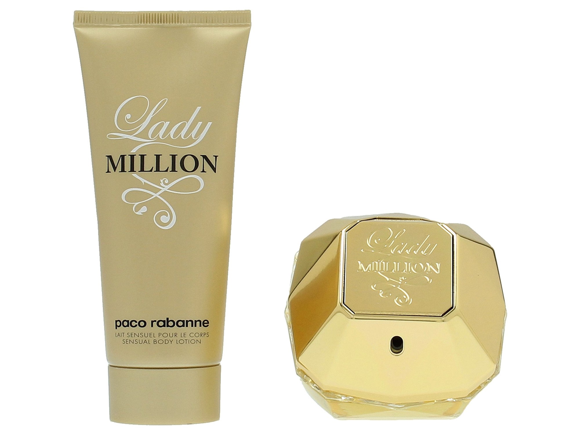 Paco Rabanne Lady Million Geschenken 80ml EDP + 100ml Body Lotion