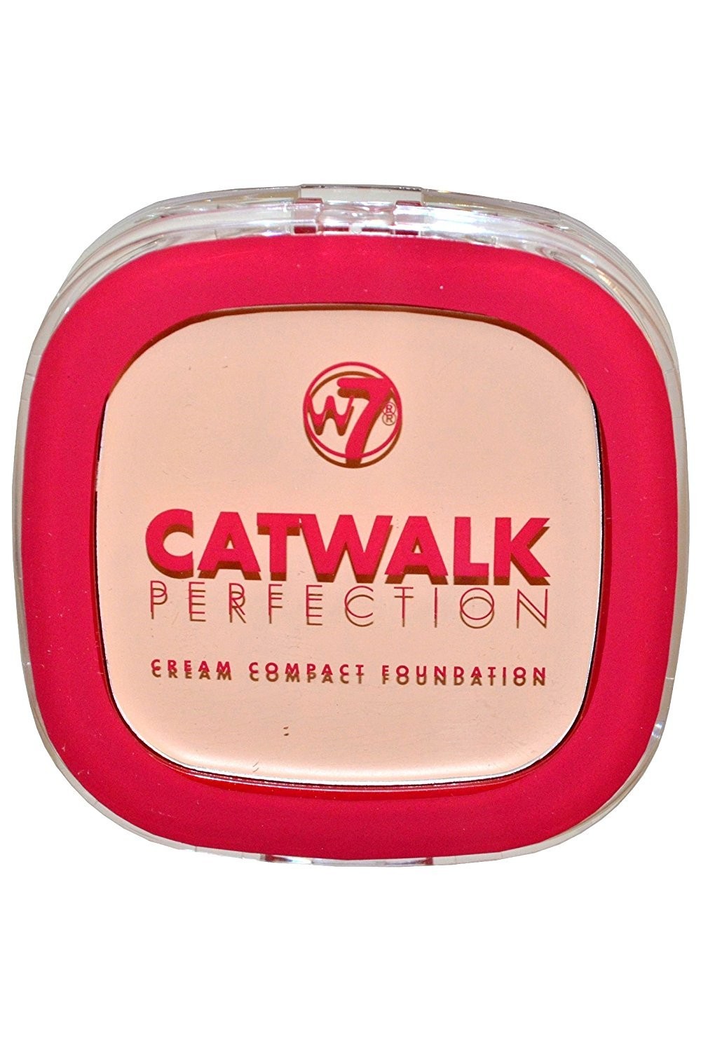W7 Catwalk Complexion Silky Smooth Powder Compact Medium Beige 7g