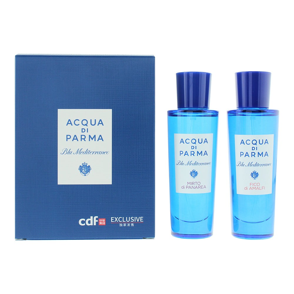 Acqua di Parma Blu Mediterraneo Geschenkset 30ml Mirto de Panarea EDT + 30ml Fico de Amalfi EDT