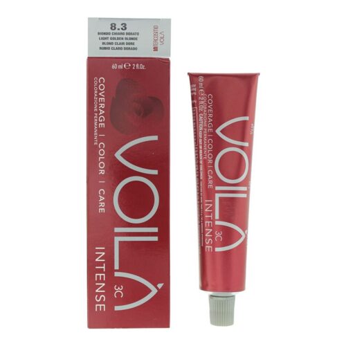 Intercosmo Voila Intense Haarverf 60ml - 8.3 Light Golden Blonde