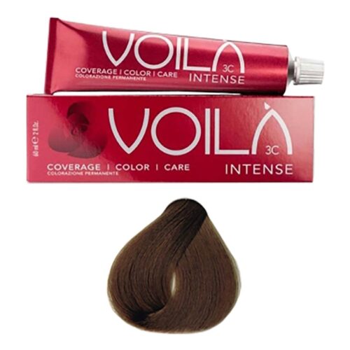 Intercosmo Voilà 3C Intense Haarverf 60ml - 4.8 Medium Brown Toffee