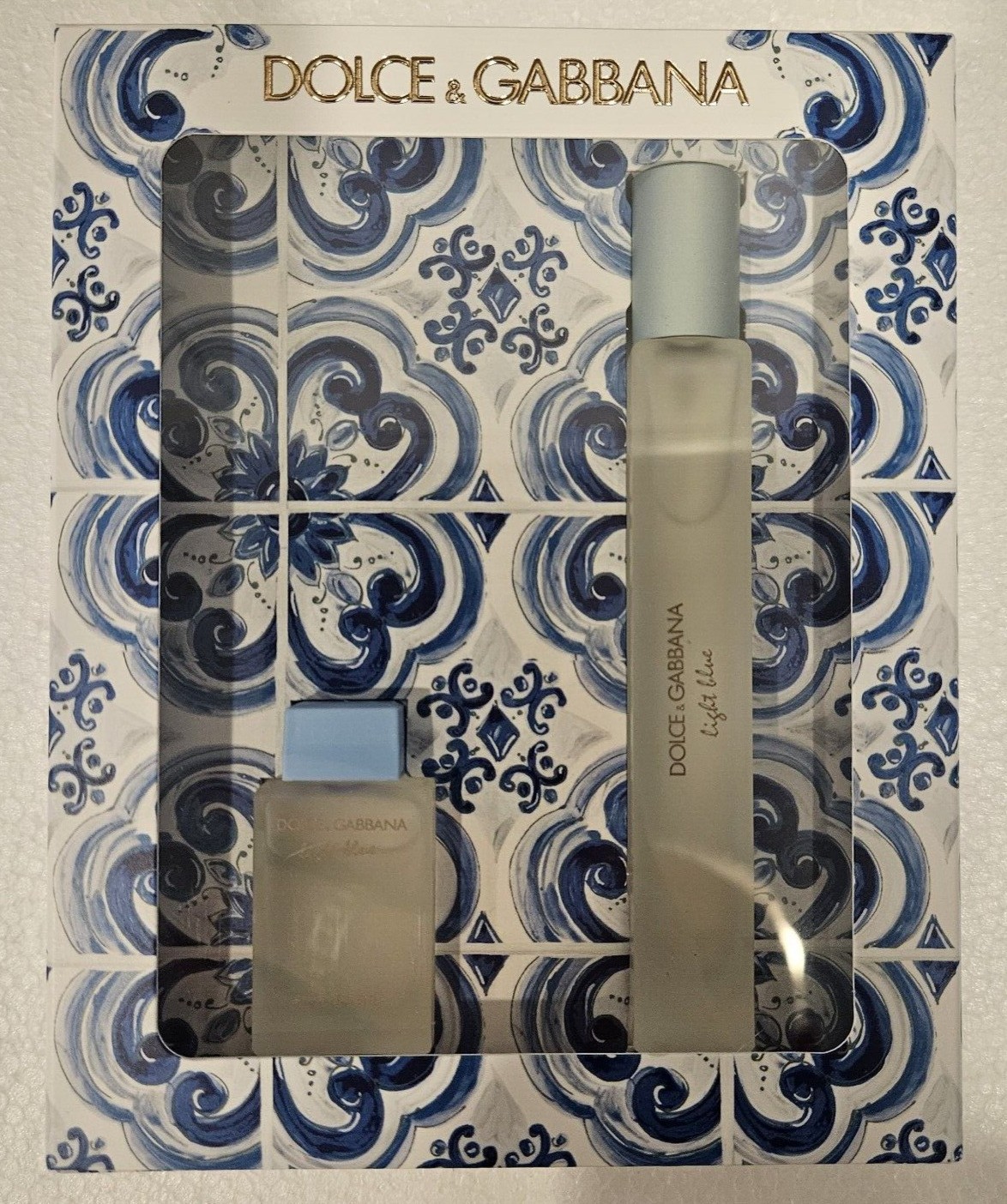 Dolce & Gabbana Light Blue Gift Set 10ml Light Blue EDT + 5ml Splash