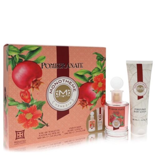 Monotheme Pomegranate Gift Set 100ml EDT + 100ml Body Lotion
