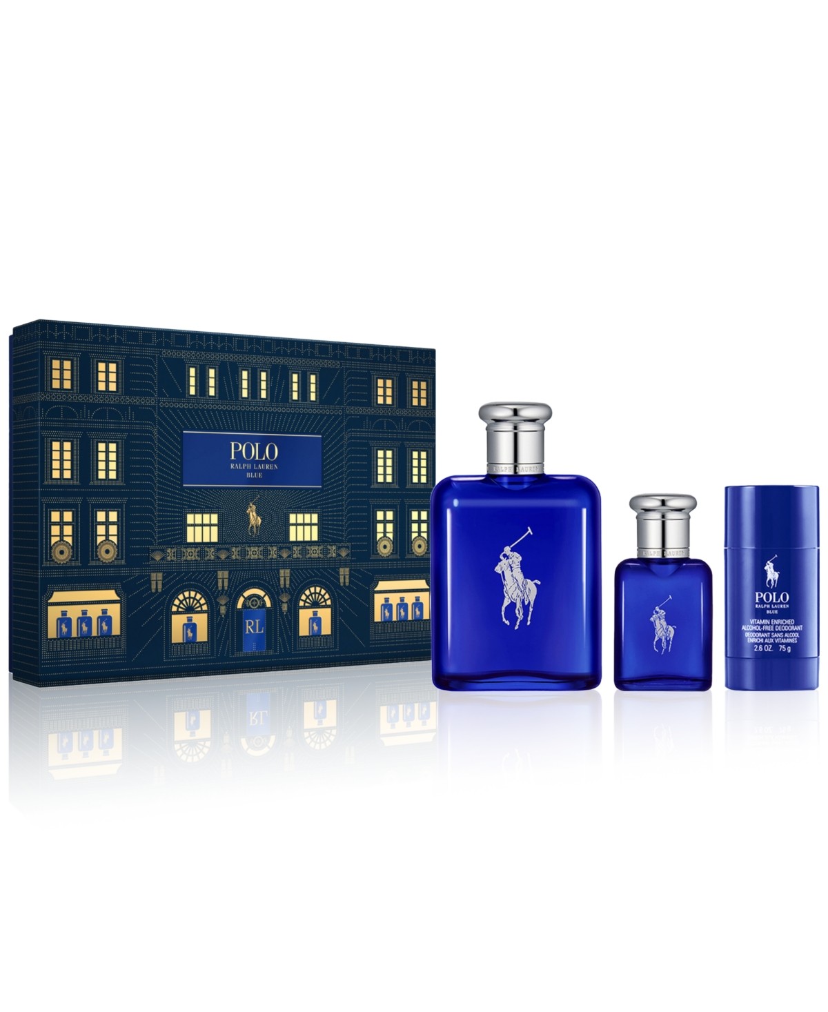 Ralph Lauren POLO BLUE CASE 3 pcs