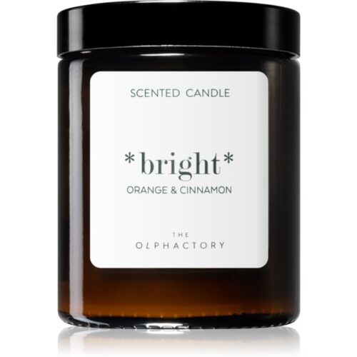 The Olphactory Bright Orange Cinnamon Scented Candle 135g