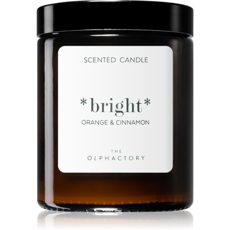 The Olphactory Bright Orange Cinnamon Scented Candle 135g