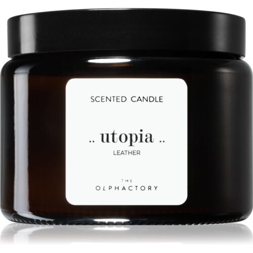 The Olphactory Utopia Leather Scented Candle 360g