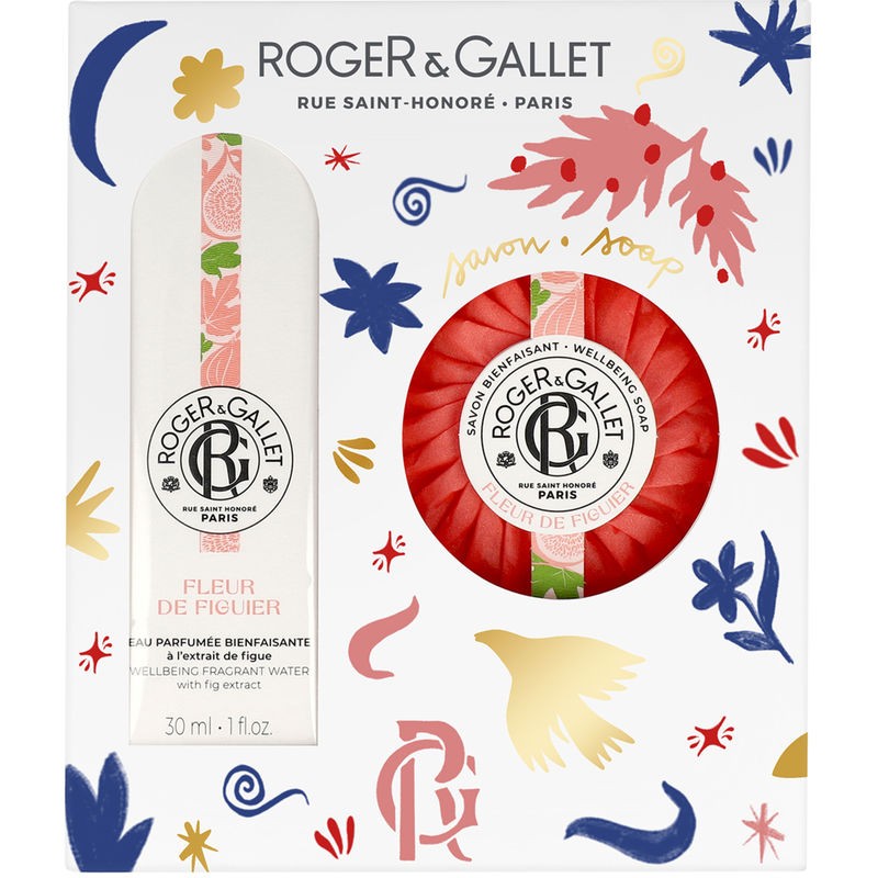 Roger & gallet FLEUR DE FIGUIER SCENTED WATER WELL-BEING CASE 2 pcs