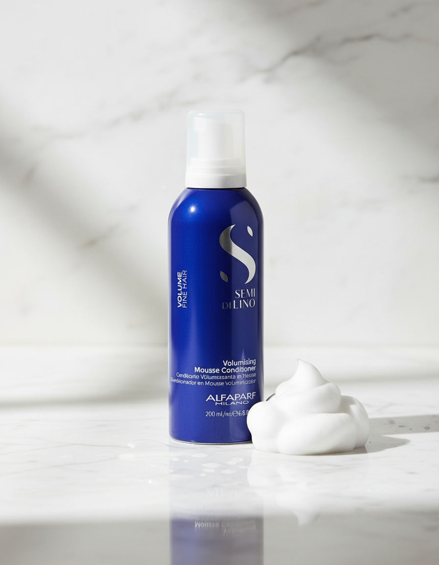 Alfaparf Milano SEMI DI LINO volumizing mousse conditioner 200 ml - Afbeelding 2