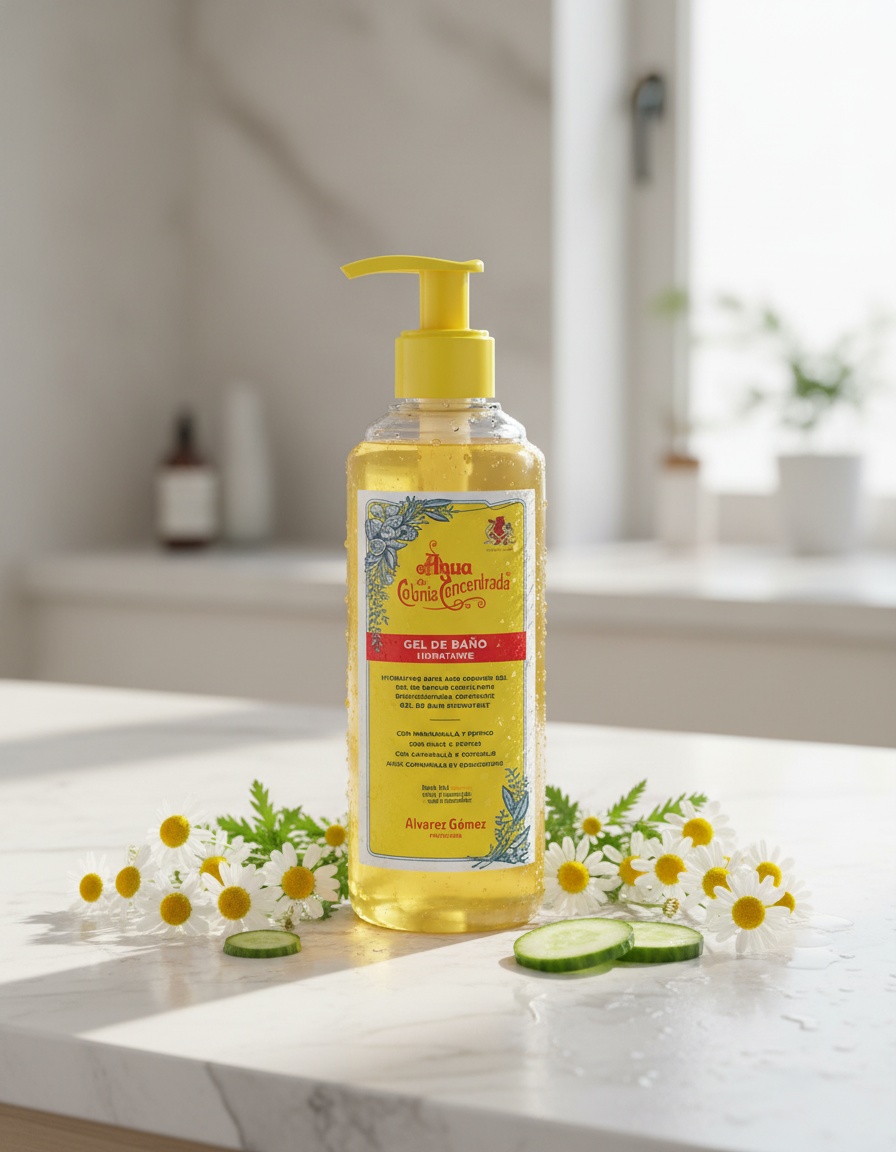 Alvarez Gomez AGUA DE COLONIA CONCENTRADA gel de baño 290 ml - Afbeelding 2