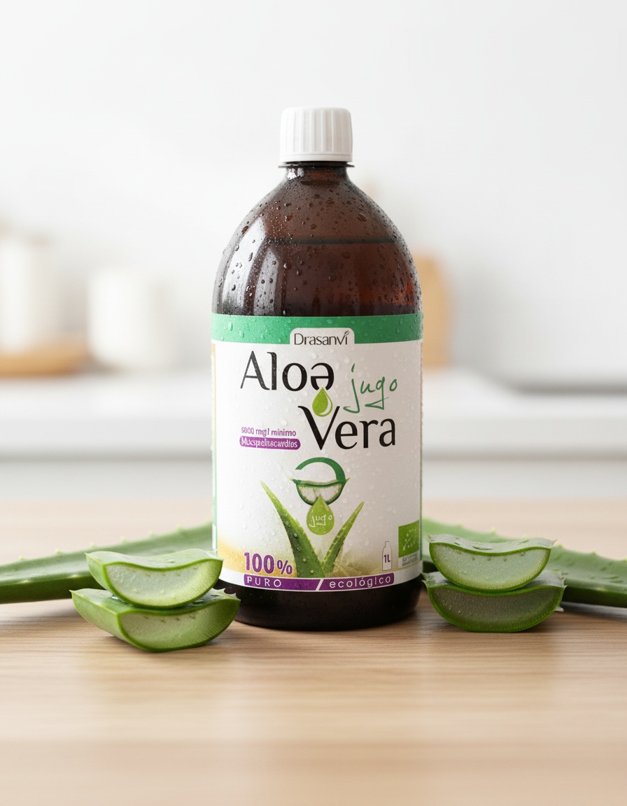Drasanvi JUGO ALOE VERA BIO 1 litro - Afbeelding 2