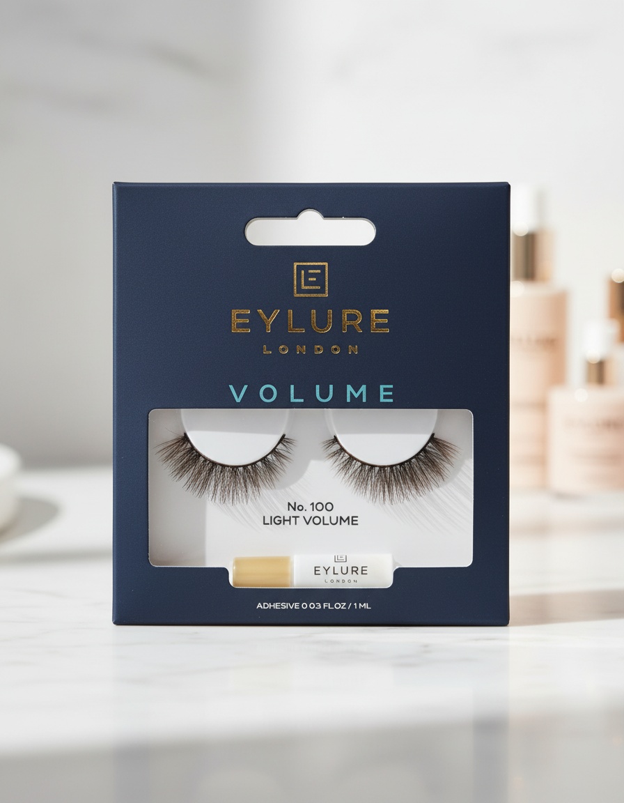 Eylure VOLUME eyelash #100 1 u - Afbeelding 2