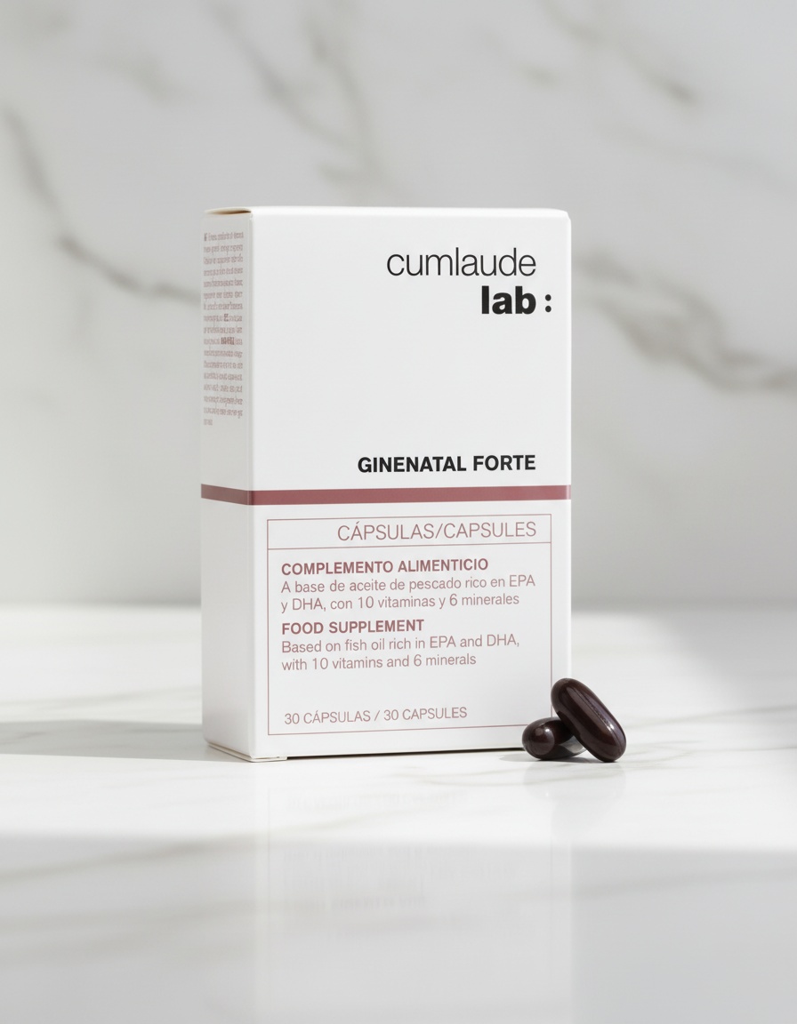 Cumlaude Lab GINENATAL FORTE food supplement capsules 30 u - Afbeelding 2
