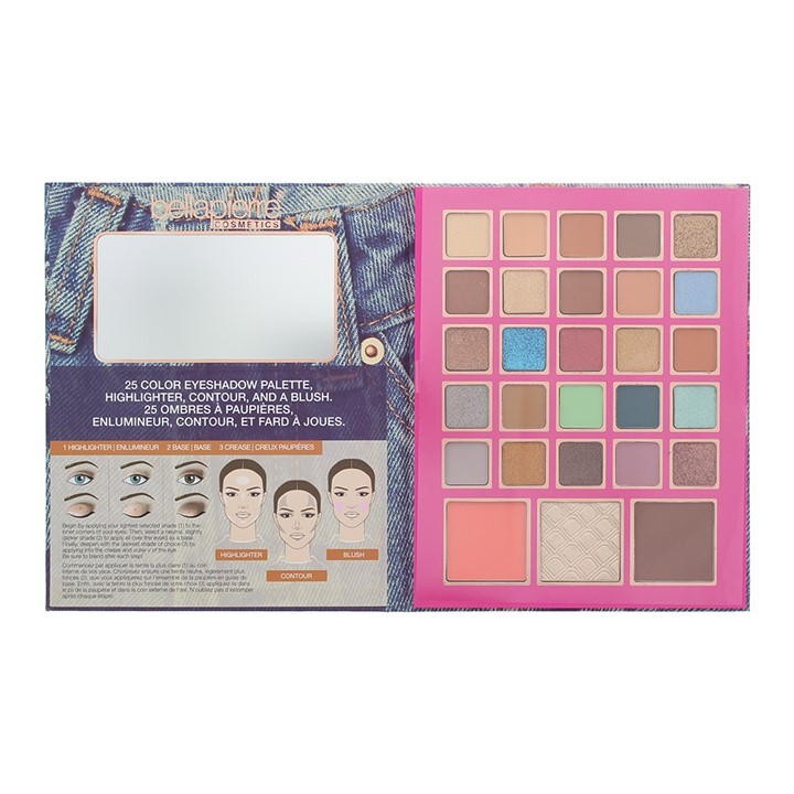 Bellapierre Cosmetics 90's Glam Face And Eye Palette 42.5g