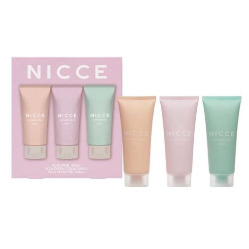 Nicce Body Care Geschenkset 150ml Body Wash + 150ml Body Dream Cream + 150ml Body Smoother