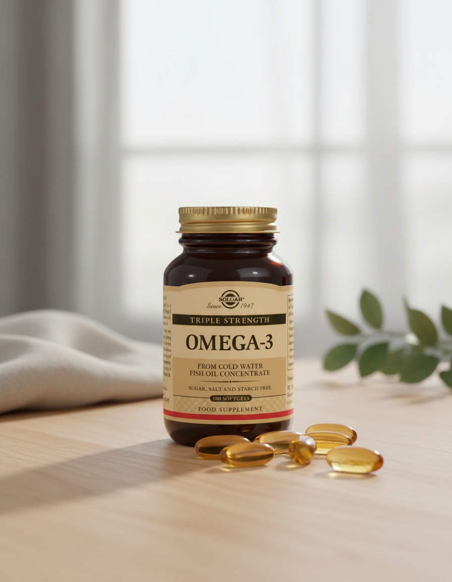 Solgar OMEGA-3 TRIPLE CONCENTRATION softgels 100 u - Afbeelding 2