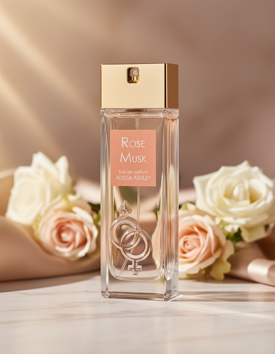 Alyssa Ashley ROSE MUSK eau de parfum spray 100 ml - Afbeelding 2