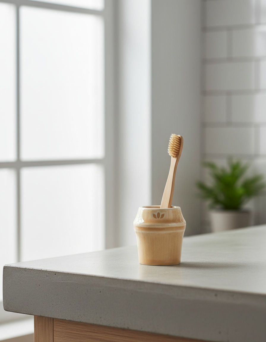 Naturbrush SOMMIER soporte para cepillo dental #natural 1 pz - Afbeelding 2