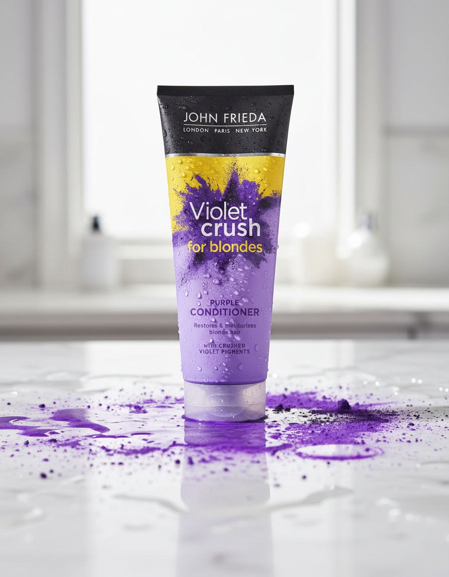 John Frieda VIOLET CRUSH for blondes conditioner 250 ml - Afbeelding 2
