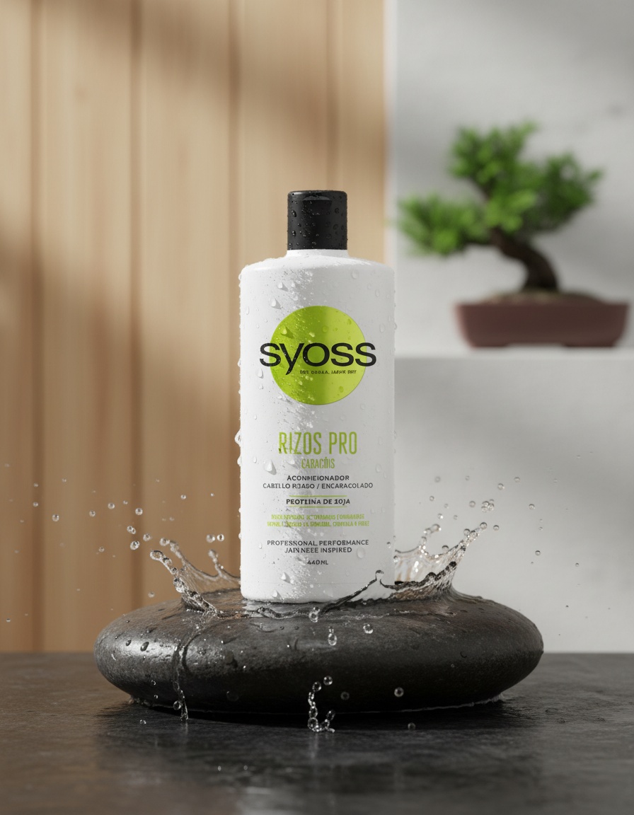Syoss RIZOS PRO conditioner for wavy or curly hair 440 ml - Afbeelding 2