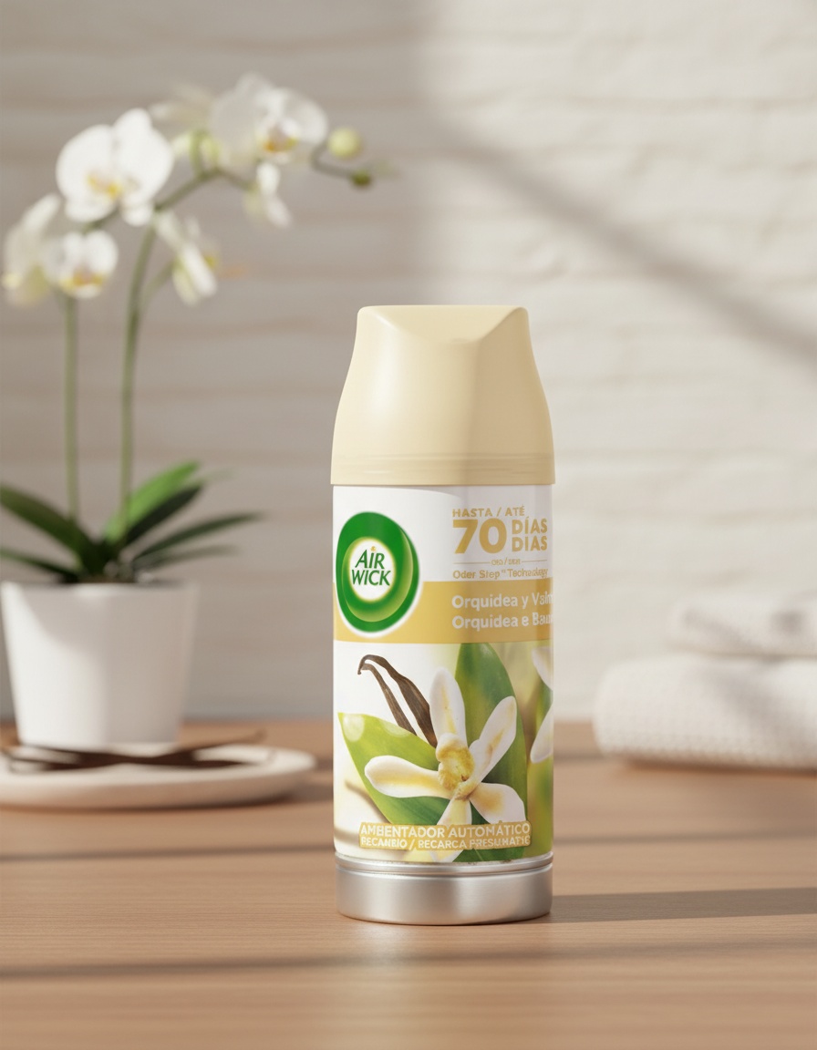 Air-wick FRESHMATIC ambientador recambio #orquídea y vainilla 250 ml - Afbeelding 2