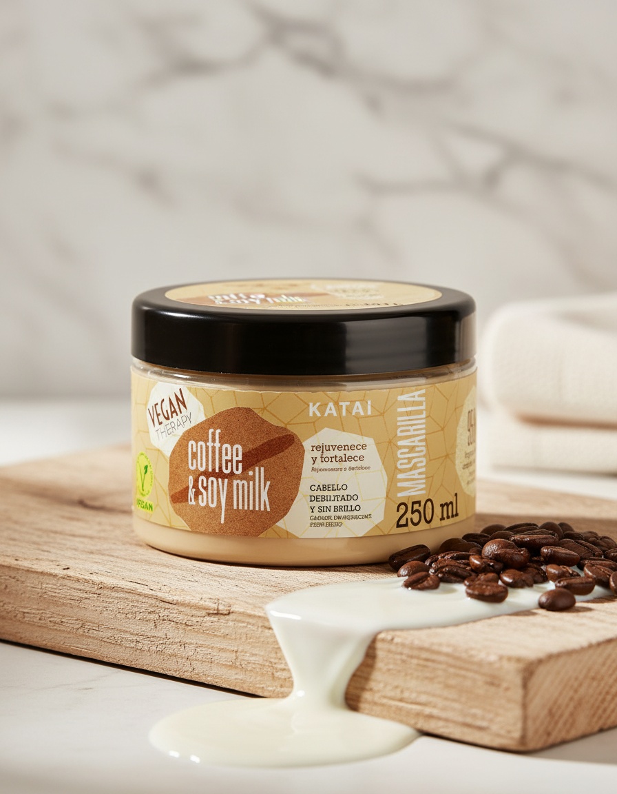 Katai COFFEE & SOY MILK LATTE mask 250 ml - Afbeelding 2