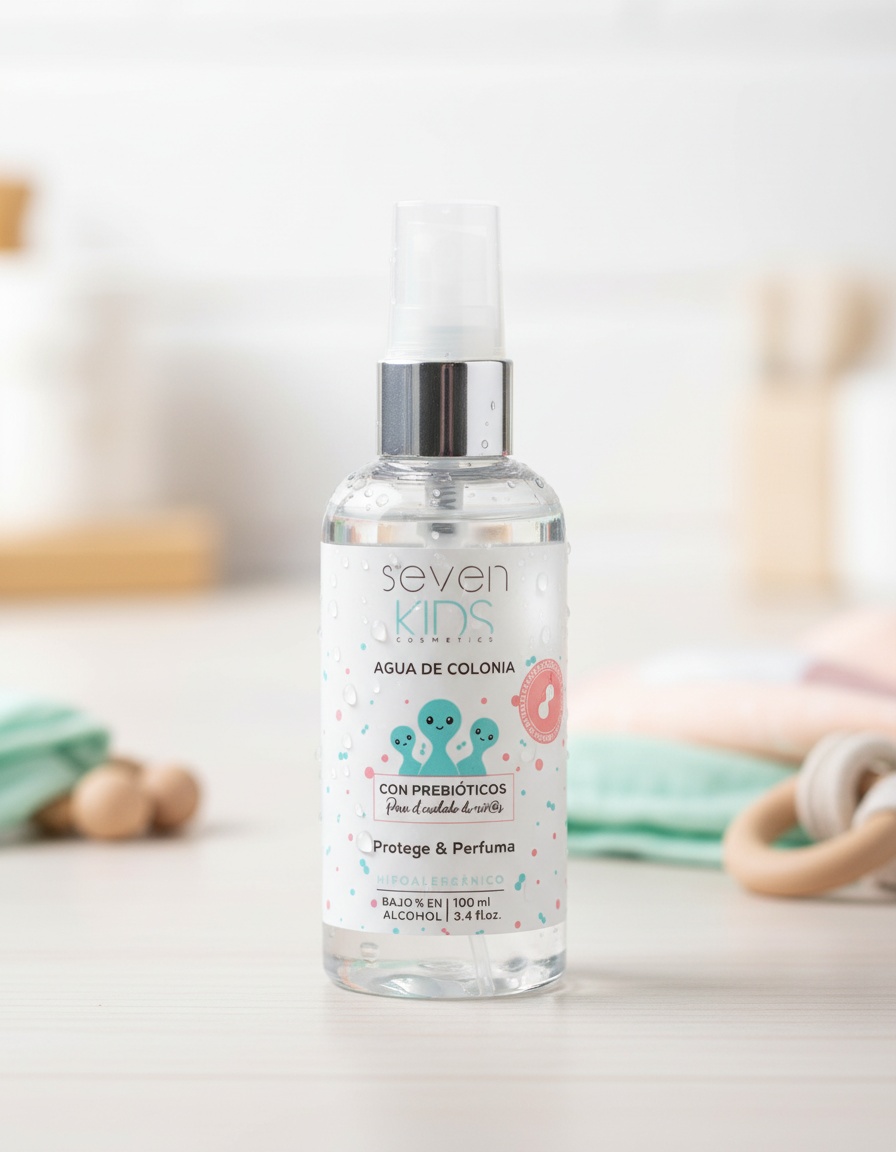 SEVEN KIDS eau de cologne spray con prebióticos 100 ml - Afbeelding 2