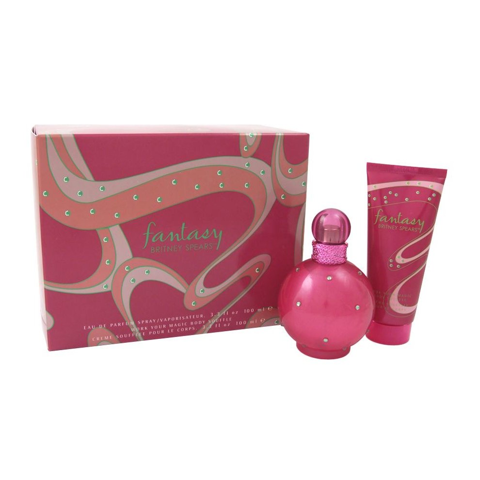 Britney Spears Fantasy Geschenken 100ml EDP + 100ml Body Soufflé