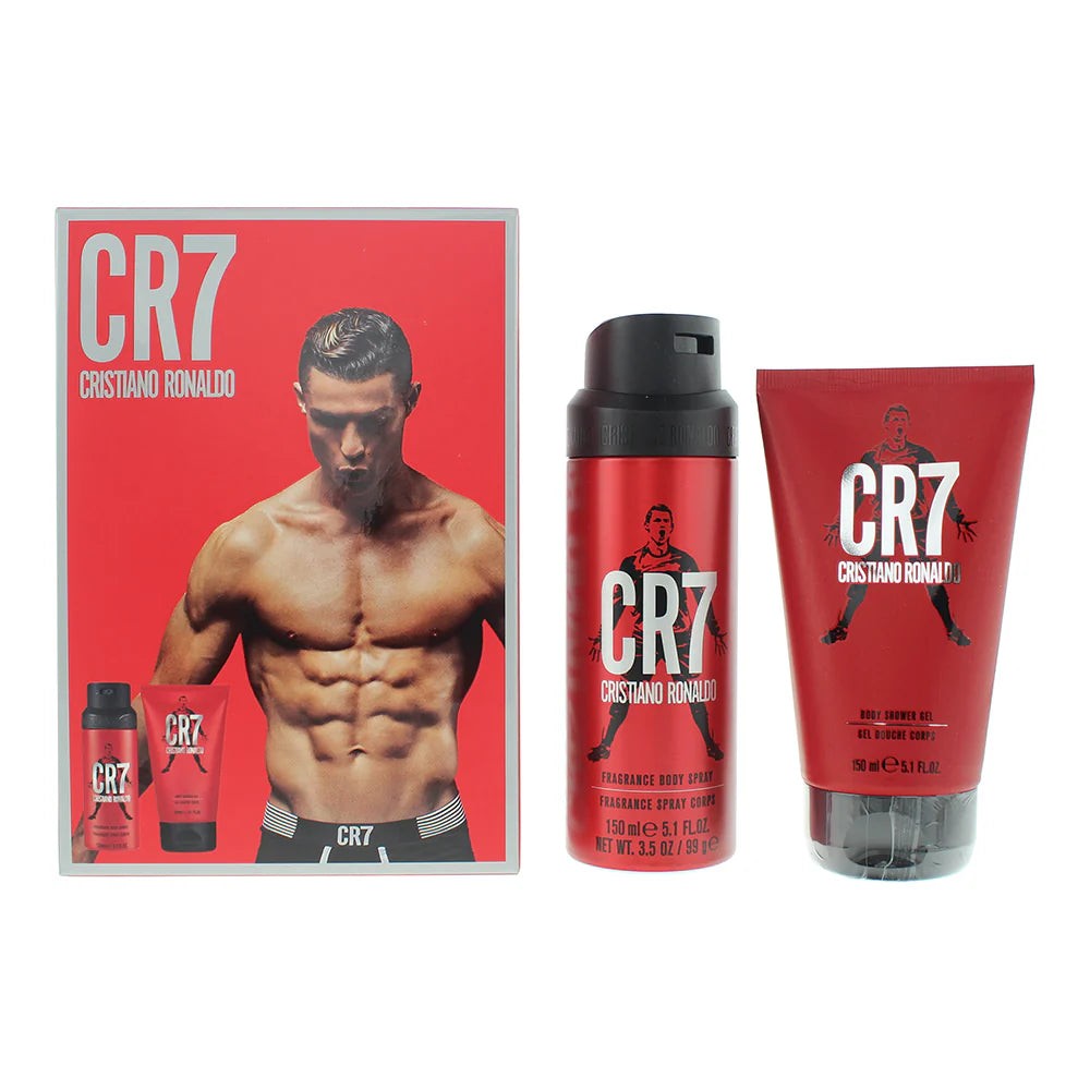 Cristiano Ronaldo CR7 Geschenkset 150ml Douchegel + 150ml Body Spray