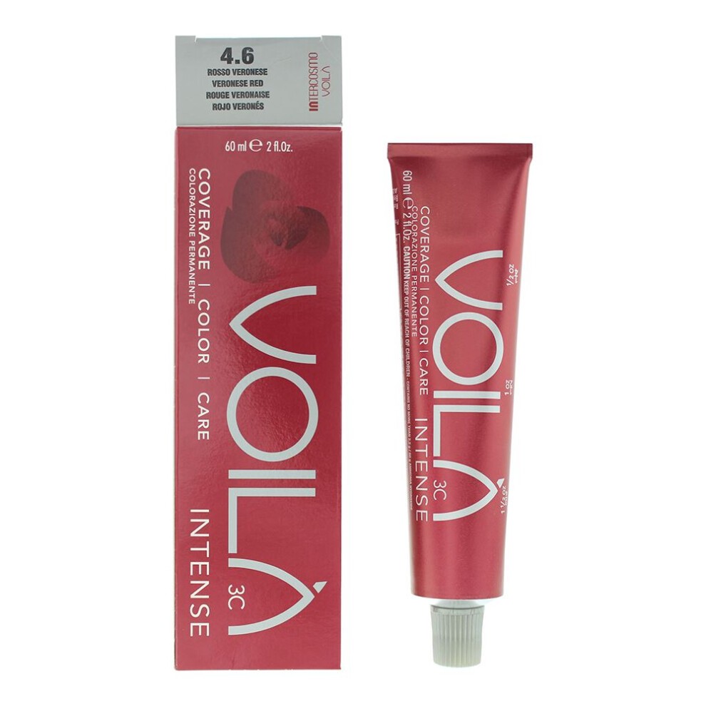 Intercosmo Voila Intense Haarverf 60ml - 4.6 Veronese Red
