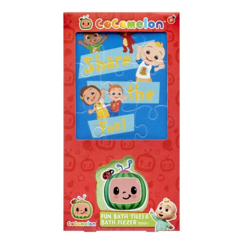 Cocomelon Geschenkset 100g Bruisbal & Bath Tiles