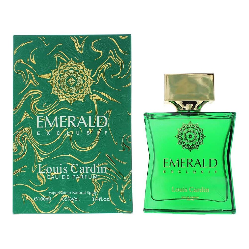 Louis Cardin Emerald Exclusif Eau de Parfum 100ml Spray