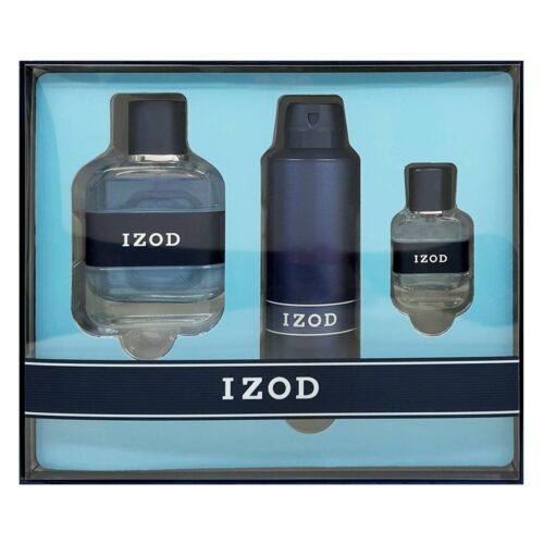 Izod Blue Gift Set 100ml EDT + 15ml EDT + 200ml Body Spray